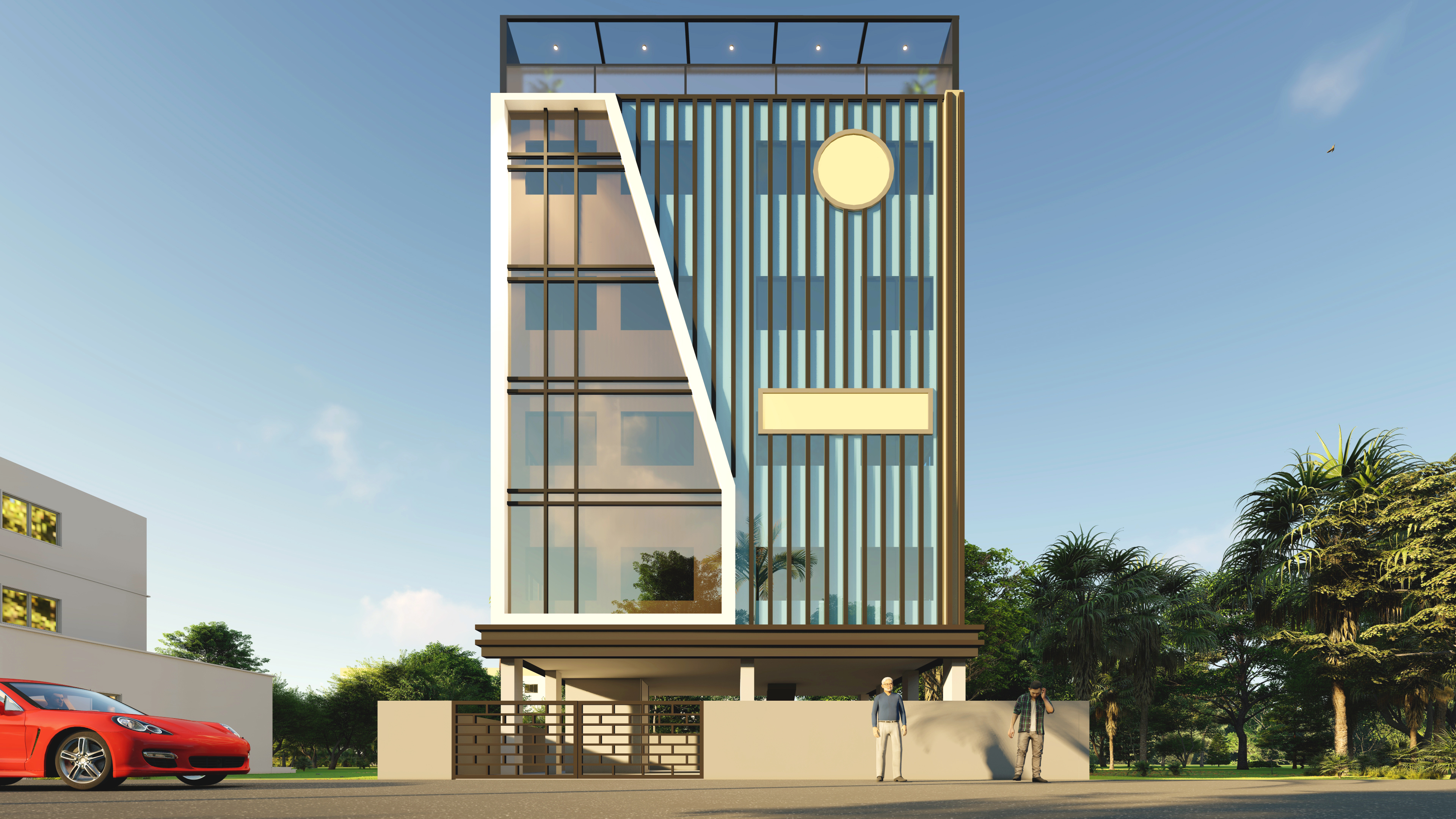 3D Exterior Elevation